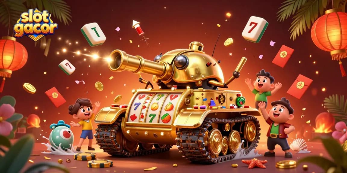 Experience the excitement of slot gacor with vibrant 3D casino elements and eye-catching jackpots.