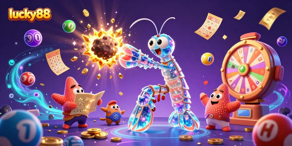 Engage with lucky88 as a galactic samurai shrimp strikes an asteroid for big wins.