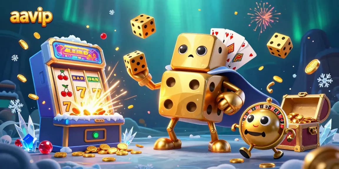 Experience the excitement at AAVIP with golden dice and explosive jackpots in a dynamic online casino scene.