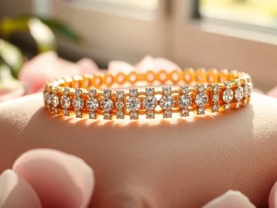 Elegantly Adorn Your Wrist with a Diamond by the Yard Bracelet