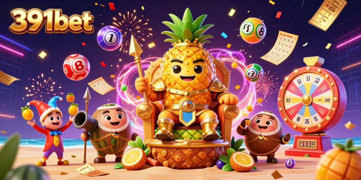 Interact with thrilling games at 391bet with vibrant casino elements and captivating characters.