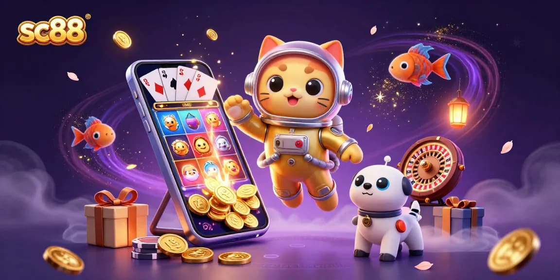 Engage in thrilling sc88 gameplay with dynamic slot games and exciting casino elements.