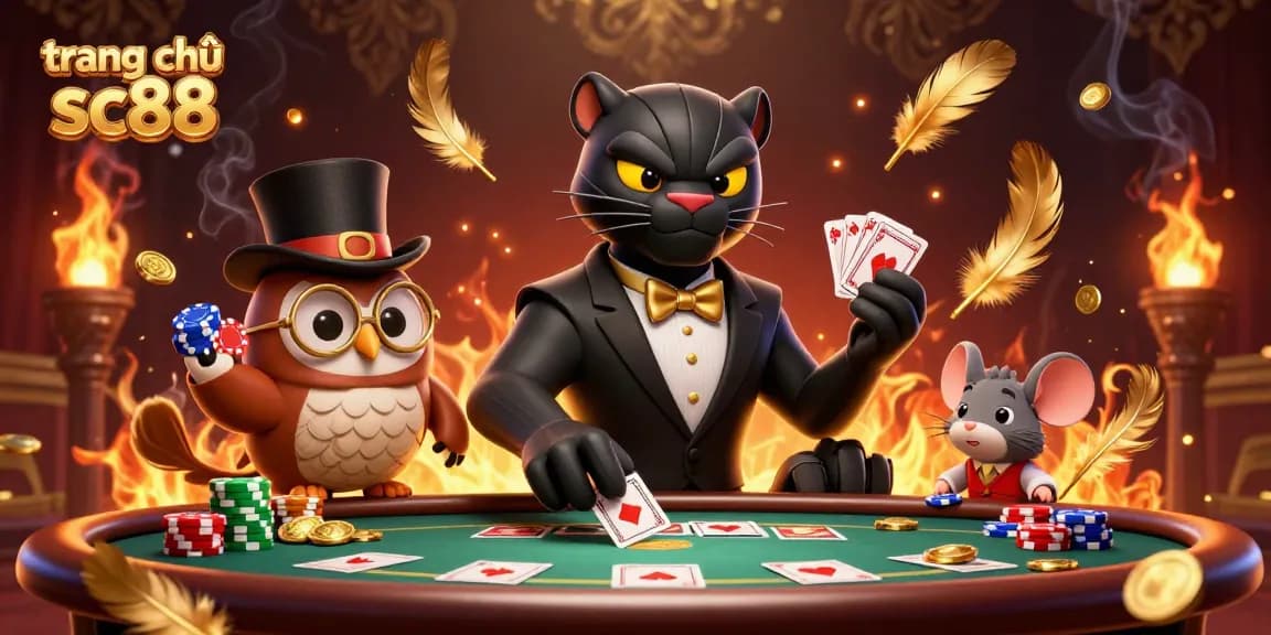 Experience the thrills at trang chủ sc88 with vibrant characters and captivating casino elements!