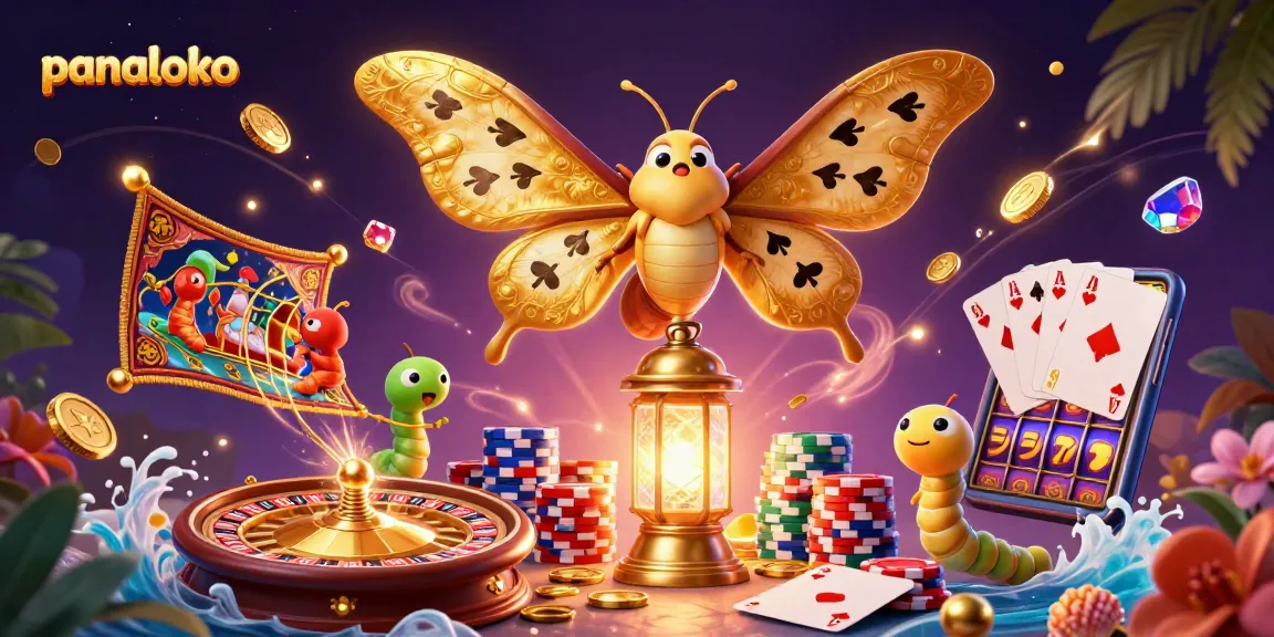 Panaloko showcases exciting gaming with vibrant animations of casino scenes and gold coins.