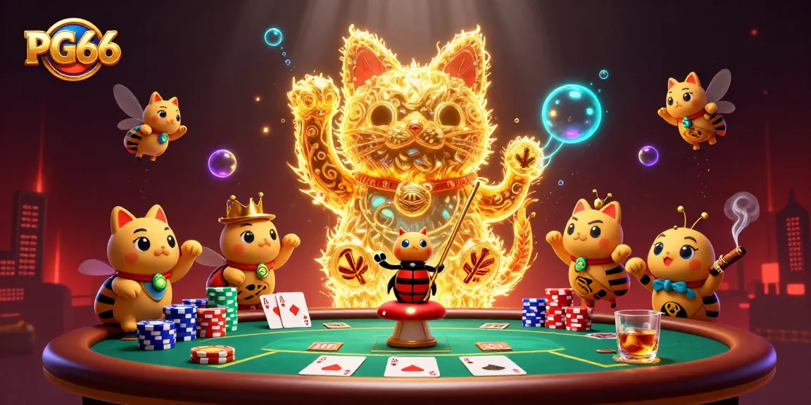 Experience thrilling gaming excitement at PG66 in this vibrant casino scene.