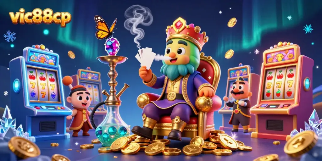 Experience winning strategies with vic88cp in a vibrant, ultra-detailed gaming scene.