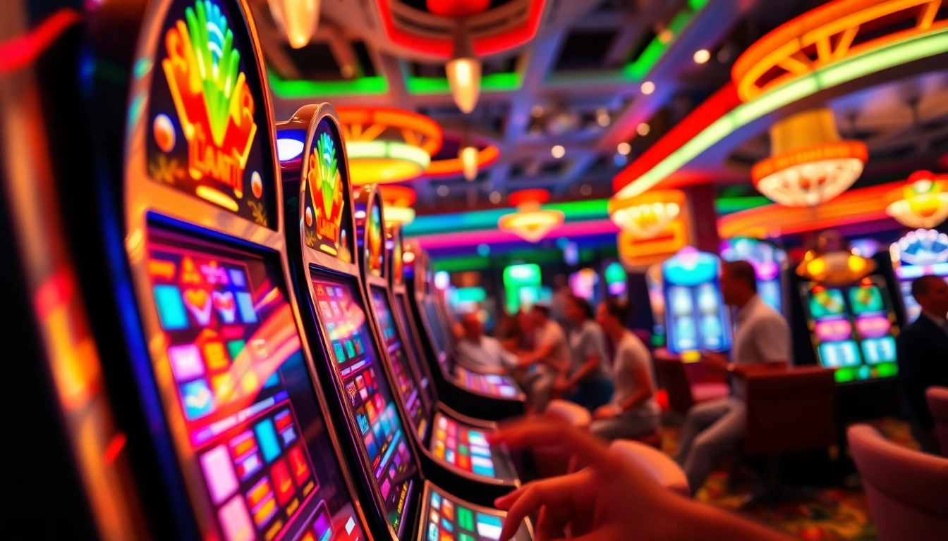 Menangkan besar dengan Slot deposit 5000 di mesin slot penuh warna.