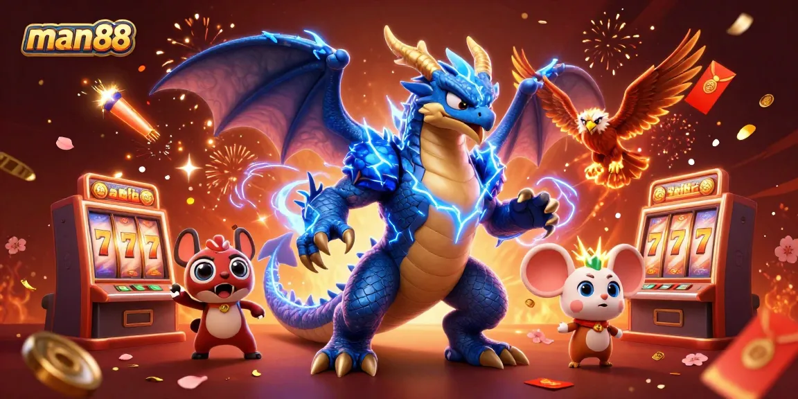 Experience thrilling wins at man88 with dynamic slot machines and exciting dragon characters.