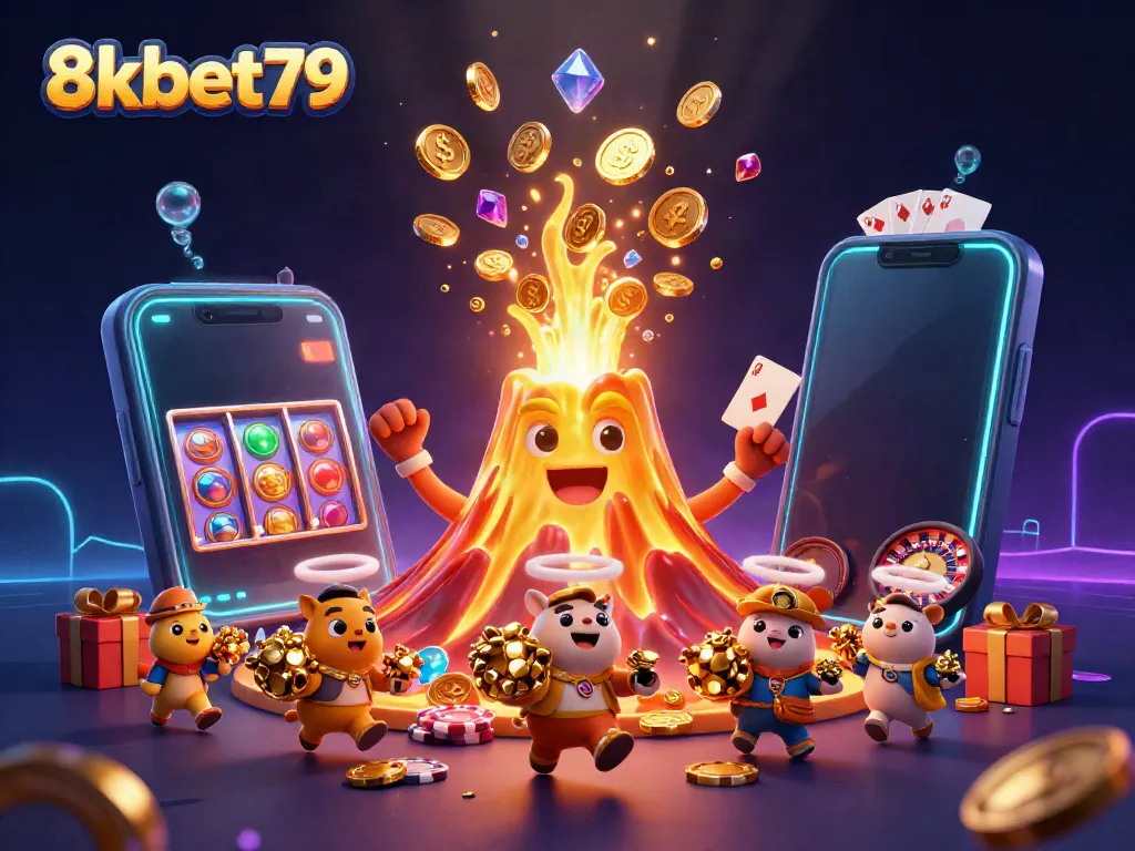 Experience thrilling wins with the vibrant 8xbet79 volcano erupting gold and treasures in a gaming extravaganza