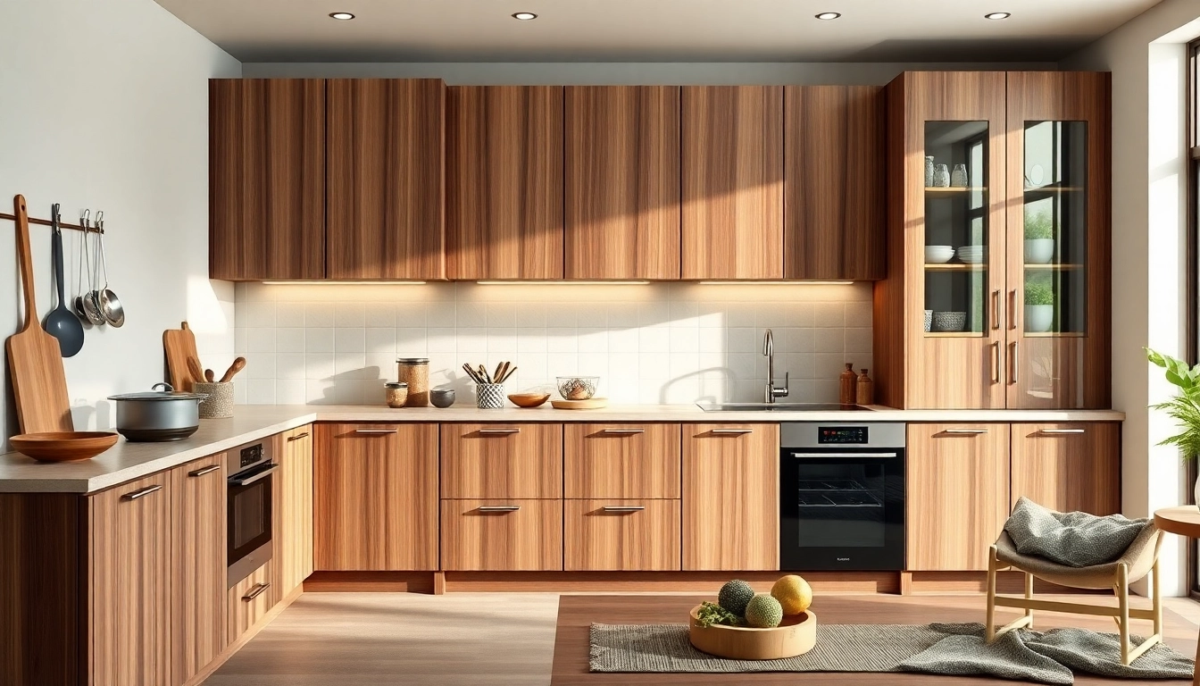 Showcasing elegant cabinetry enhancing a contemporary kitchen's style and functionality