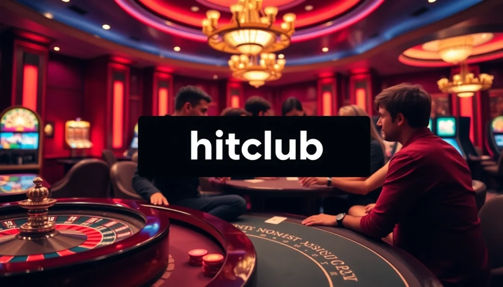 Experience gambling excitement with link hitclub at a luxurious casino table setting.