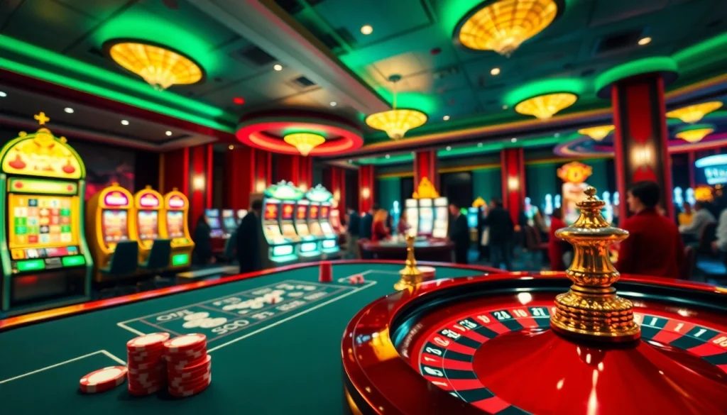 Viva a emoção de jogos online que pagam dinheiro em uma mesa de cassino vibrante, cheia de emoção.