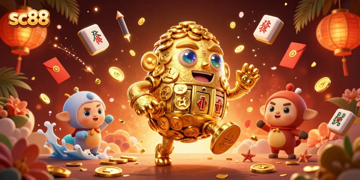 Engage with SC88's vibrant gaming experience, featuring dynamic golem and casino elements.