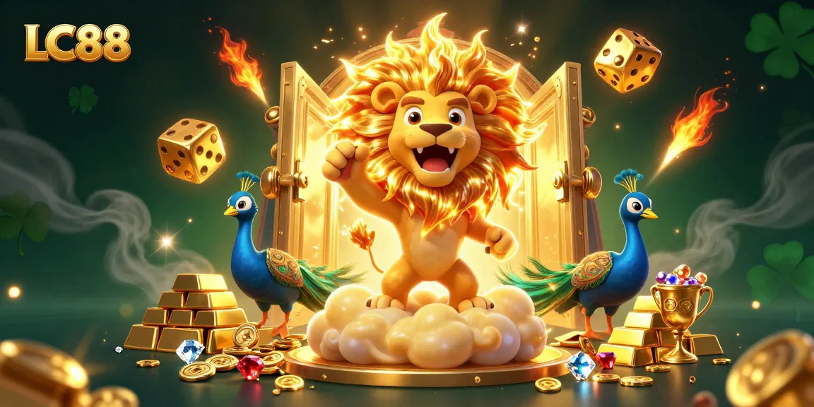 Engage in thrilling games at LC88 with a dazzling scene full of riches and excitement.