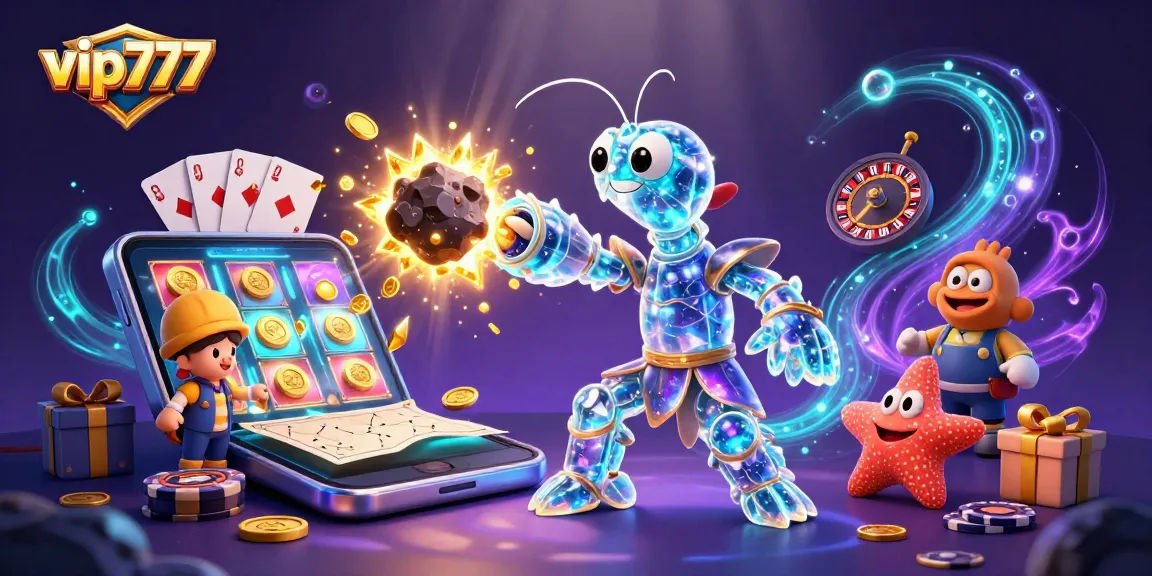 Experience thrilling wins at vip777 as the galactic samurai mantis shrimp battles for treasure amidst an explosion of riches.