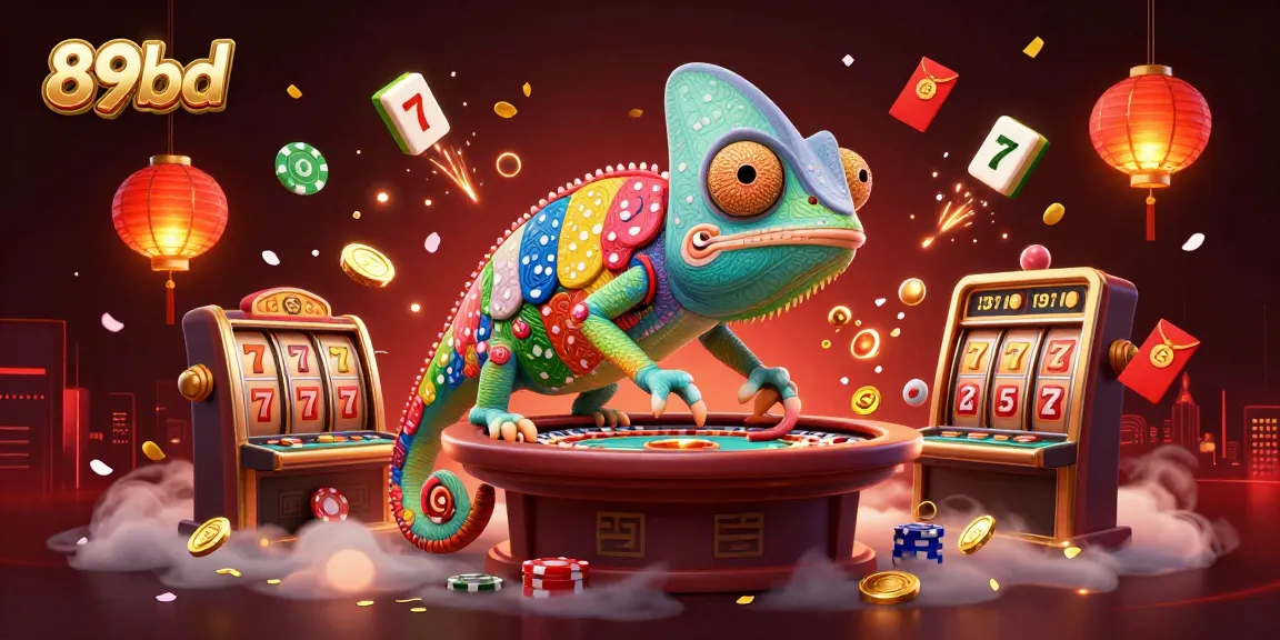 Experience the colorful casino world of 89bd with vibrant characters and winning game elements.